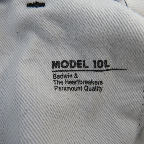 実際に弊社で買取させて頂いたBEDWIN & THE HEARTBREAKERS×Dickies/ベドウィンアンドザ ハートブレイカーズ×ディッキーズ ワークパンツ ブラック/3の画像 7枚目