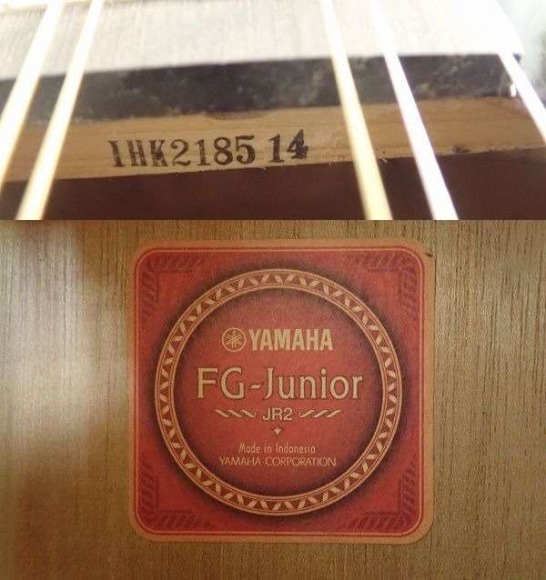 ☆【美品】YAMAHA/ヤマハ FG-Junior JR2 アコースティックギター/ミニ