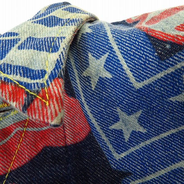 実際に弊社で買取させて頂いたHysterics/ヒステリックス デニムジャケット 2AB-3790 Fの画像 5枚目