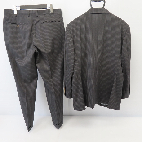 実際に弊社で買取させて頂いたdunhill/ダンヒル スーツ ストライプ柄 3B ジャケット/パンツ セットアップ/スーツの画像 1枚目