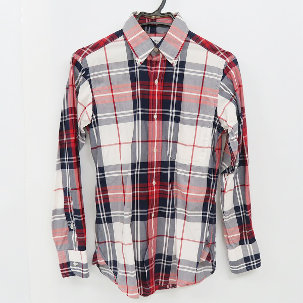 実際に弊社で買取させて頂いたBrooks Brothers/ブルックスブラザーズ チェック柄 長袖シャツ BB0