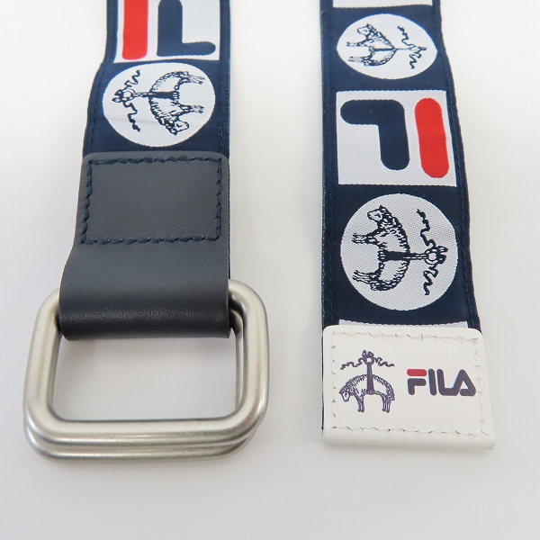 実際に弊社で買取させて頂いたBrooks Brothers×FILA/ブルックスブラザーズ×フィラ 21SS リバーシブルベルト Size：S/Mの画像 1枚目