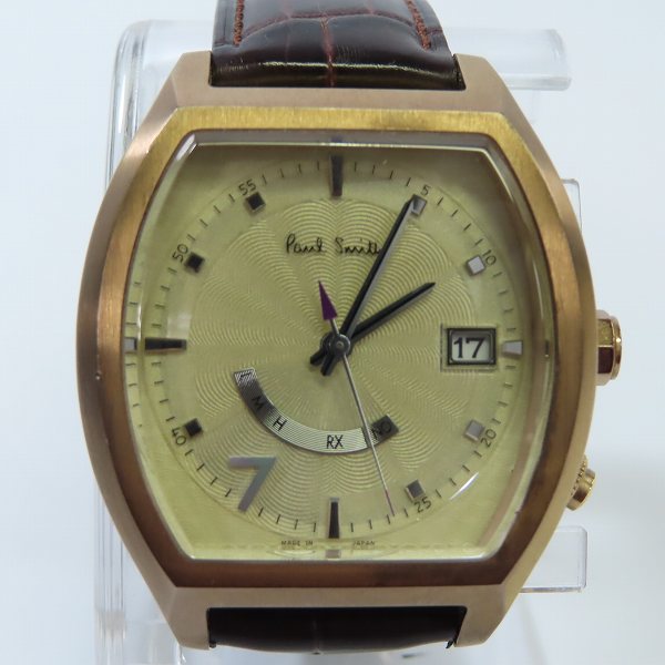実際に弊社で買取させて頂いたPaul Smith/ポールスミス SOLAR-TECH ソーラー/腕時計 H416-S080851