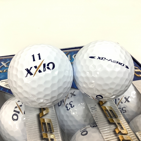 実際に弊社で買取させて頂いた【未使用】DUNLOP/ダンロップ XXIO/ゼクシオ XD-AERO ゴルフボール 1ダース ホワイトの画像 1枚目