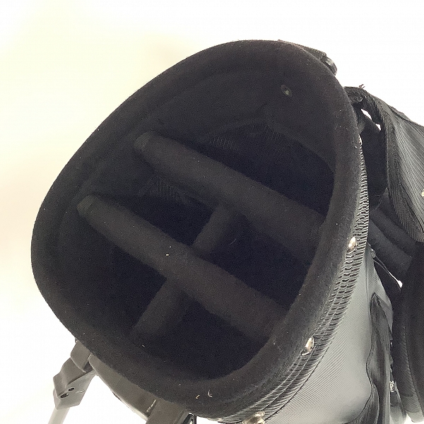 実際に弊社で買取させて頂いたTitleist/タイトリスト 5分割 スタンドキャディバッグ ブラックの画像 5枚目