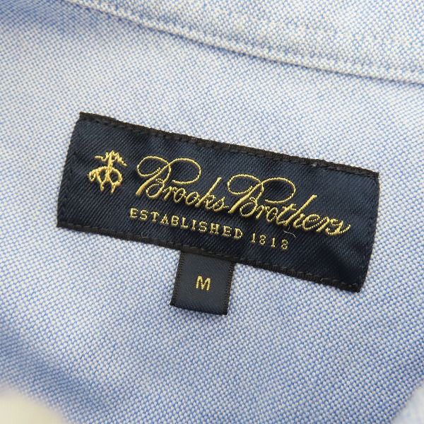 実際に弊社で買取させて頂いたBrooks Brothers/ブルックスブラザーズ プルオーバーシャツ/Mサイズの画像 2枚目