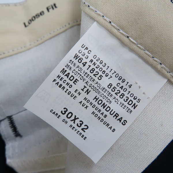 実際に弊社で買取させて頂いたDickies/ディッキーズ LOOSE FIT ワークパンツ ネイビー/30×32の画像 3枚目