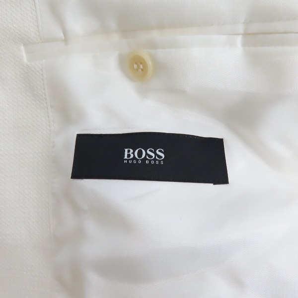 実際に弊社で買取させて頂いたHUGO BOSS/ヒューゴボス ジャケット ホワイト/052の画像 5枚目
