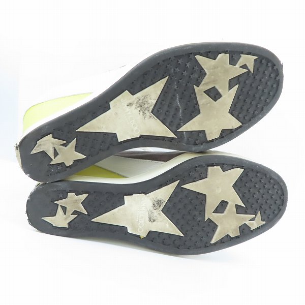 実際に弊社で買取させて頂いたJIMMYCHOO/ジミーチュウ ハイカット ヒールスニーカーブーツ 133PANAMA/37の画像 2枚目