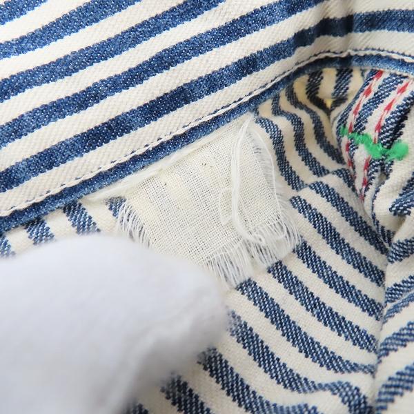 実際に弊社で買取させて頂いたSUGARCANE/シュガーケーン ヒッコリーペインターパンツ SC40587の画像 3枚目