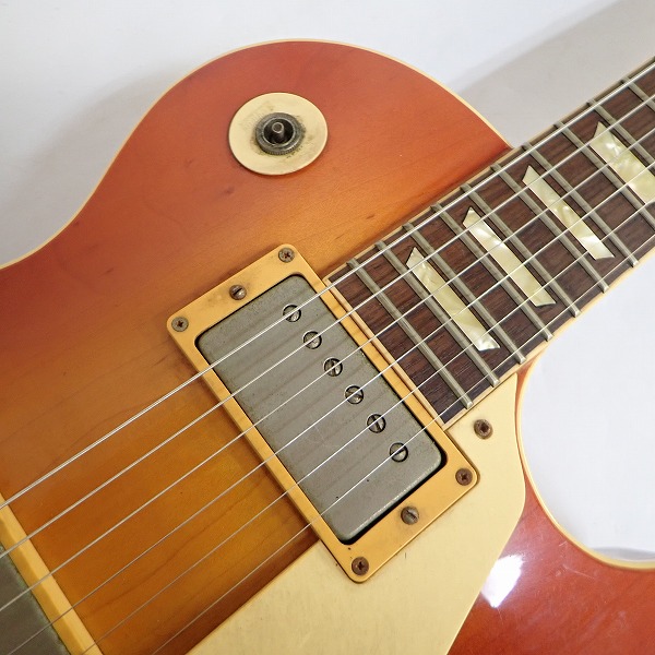 実際に弊社で買取させて頂いた★Greco/グレコ SUPER REAL MODEL レスポールスタンダードType O切れロゴの画像 4枚目