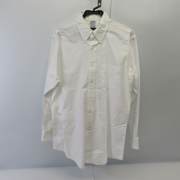 実際に弊社で買取させて頂いたBrooks Brothers/ブルックスブラザーズ ボタンダウンシャツ ホワイト/33