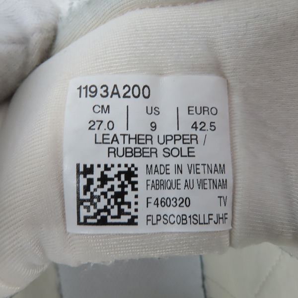 実際に弊社で買取させて頂いたasics×atmos/アシックス×アトモス GEL-PTG MT/ゲル PTG MT ファスナー 1193A200-250/27の画像 5枚目