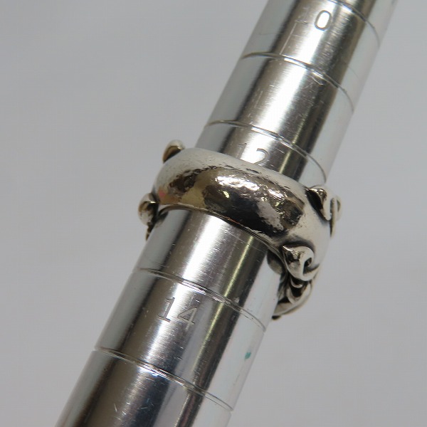 実際に弊社で買取させて頂いたDEAL DESIGN/ディールデザイン  リリーフレーム クロスリング/13号の画像 7枚目