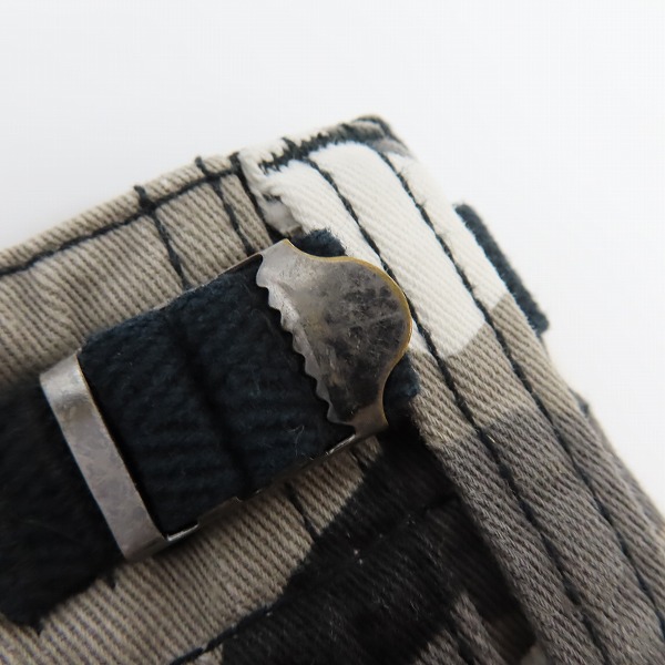 実際に弊社で買取させて頂いたuniform experiment/ユニフォームエクスペリメント コットン カモフラ柄 カーゴパンツ/4の画像 6枚目