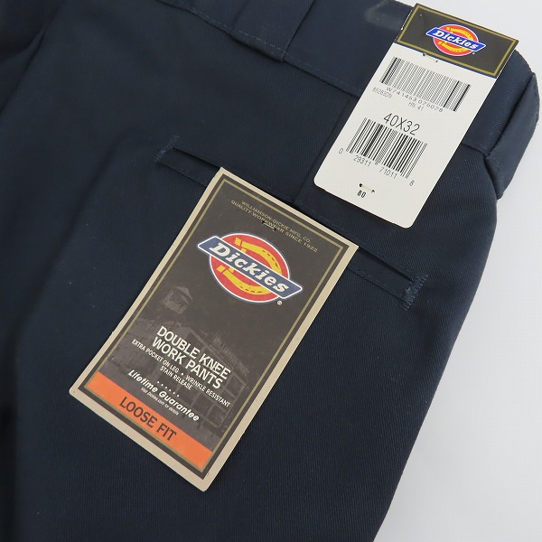 実際に弊社で買取させて頂いたDickies/ディッキーズ LOOSE FIT ワークパンツ ネイビー/40×32の画像 5枚目