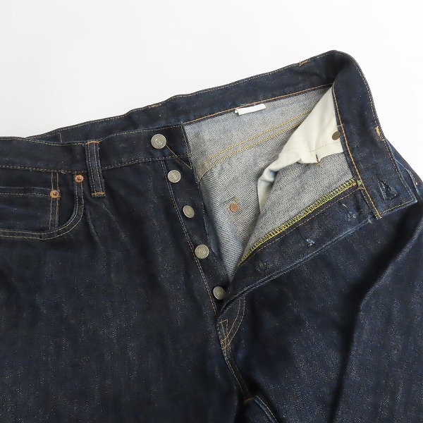 実際に弊社で買取させて頂いたSUGAR CANE/シュガーケーン　デニムパンツ ボタンフライ /w36の画像 5枚目