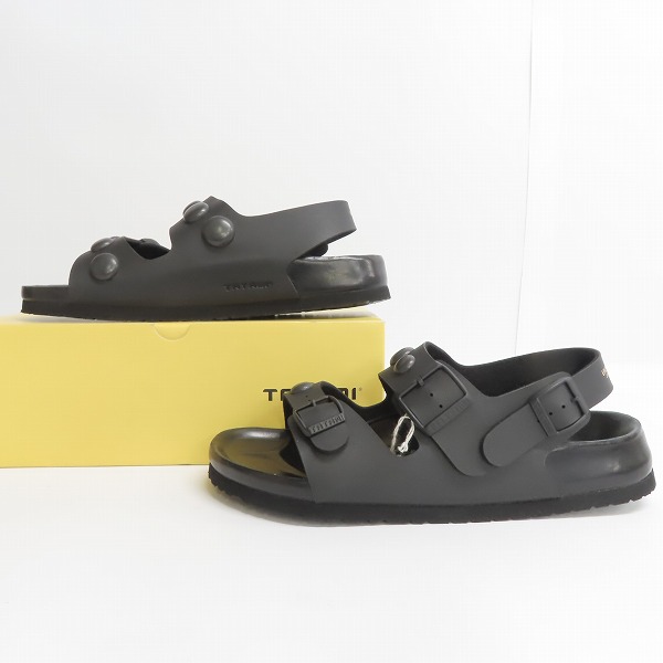 実際に弊社で買取させて頂いたUNDER COVER×TATAMI×BIRKENSTOCK/アンダーカバー×タタミ×ビルケンシュトック レザーサンダル M6F06/42の画像 3枚目