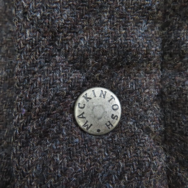 実際に弊社で買取させて頂いたMACKINTOSH SCOTLAND/マッキントッシュ キルティングコート /40の画像 8枚目