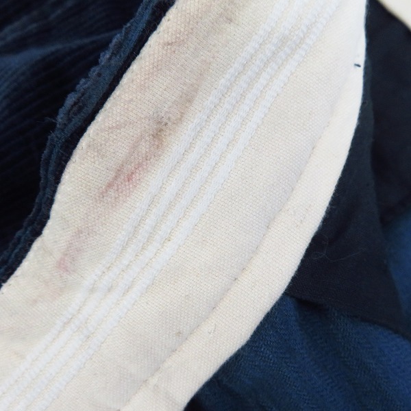 実際に弊社で買取させて頂いたGIORGIO ARMANI/ジョルジオアルマーニ コーデュロイパンツ ネイビー/52の画像 5枚目