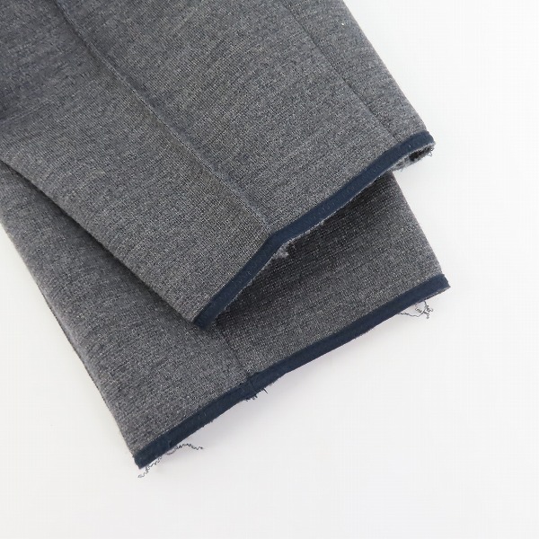 実際に弊社で買取させて頂いたKOLOR/カラー ヘビーウールポンチパンツ 17WCM-P10201/3の画像 8枚目