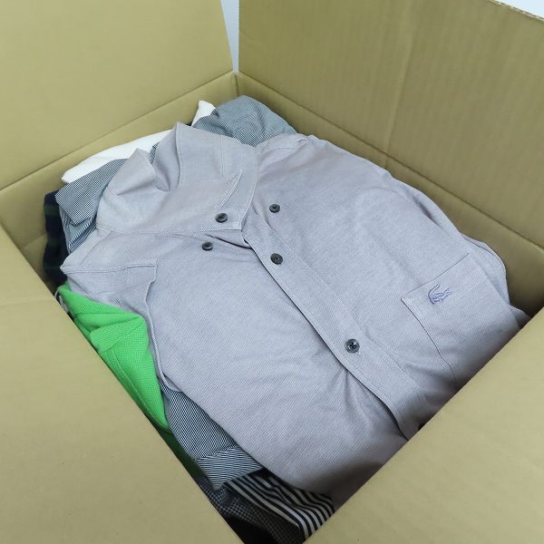 実際に弊社で買取させて頂いた【おまとめ15点↑】LACOSTE/ラコステ ジャケット シャツ ニット パンツ 他