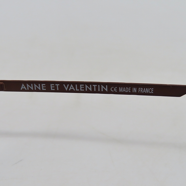 実際に弊社で買取させて頂いたAnne et Valentin/アンバレンタイン LABO レンズ度入り 眼鏡 メガネフレーム/アイウェアの画像 4枚目