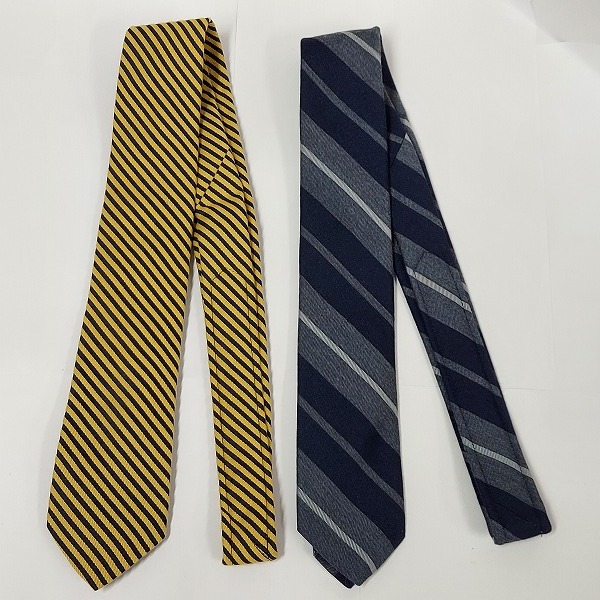 実際に弊社で買取させて頂いたBLACK FLEECE/Brooks Brothers 斜めストライプ柄 ネクタイ おまとめ6点の画像 2枚目