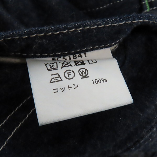 実際に弊社で買取させて頂いたSUGAR CANE/シュガーケーン　デニムハーフパンツ  ボタンフライ SC51841 の画像 3枚目