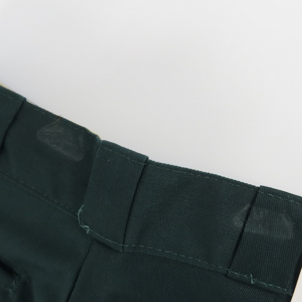 実際に弊社で買取させて頂いたDickies/ディッキーズ LOOSE FIT ワークパンツ グリーン/30×32の画像 6枚目