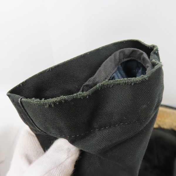 実際に弊社で買取させて頂いたwjk/ダブルジェイケイ M-52 ミリタリージャケット/モッズコート ボアライナー付き 114 ct01/の画像 7枚目