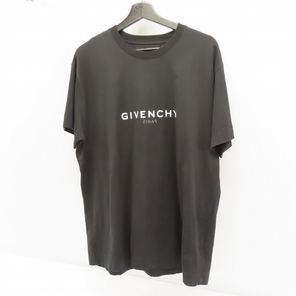 実際に弊社で買取させて頂いた【JPタグ】GIVENCHY/ジバンシィ オーバーサイズ ロゴプリント 半袖Tシャツ BM71533Y6B/S