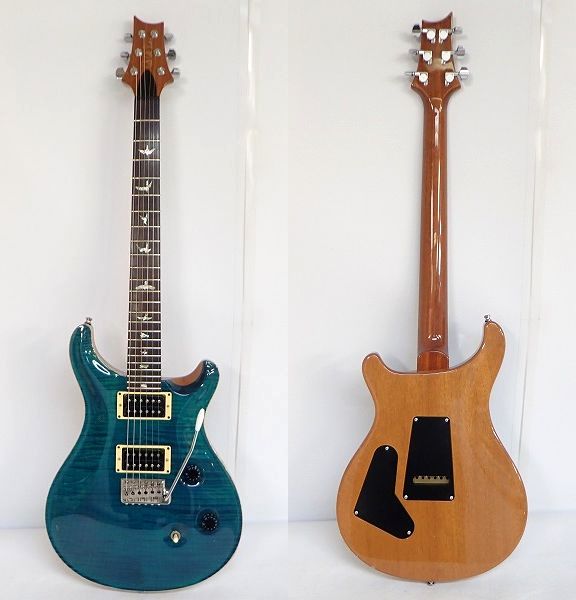 実際に弊社で買取させて頂いた★PRS/Paul Reed Smith/ポールリードスミス CUSTOM 24 10 TOP コイルタップ搭載 バードインレイ ハードケース付の画像 1枚目