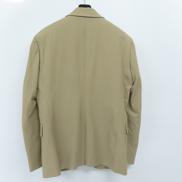 実際に弊社で買取させて頂いた 【未使用】EDIFICE/エディフィス テーラード ストレッチ ジャケット ベージュ 18-010-300-1004-1-0/42の画像 1枚目