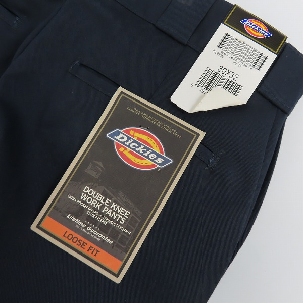 実際に弊社で買取させて頂いたDickies/ディッキーズ LOOSE FIT ワークパンツ ネイビー/30×32の画像 7枚目