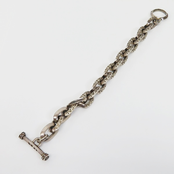 実際に弊社で買取させて頂いたDEAL DESIGN/ディールデザイン ロゴ チェーンブレスレットの画像 5枚目