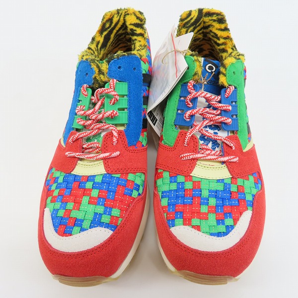 実際に弊社で買取させて頂いた【未使用】adidas×atmos/アディダス×アトモス ZX8000 HELLOGOLD/COREBLACK/RUSHRED SETSUBUN スニーカー GW2448/27.5