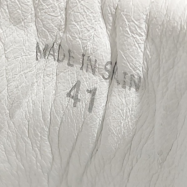 実際に弊社で買取させて頂いたJIMMY CHOO/ジミーチュウ スタースタッズ スニーカー ホワイト/41の画像 5枚目