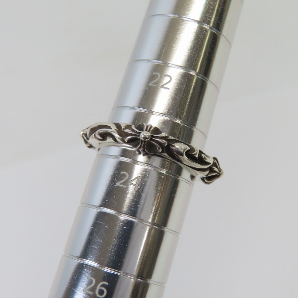 クロムハーツ SBT バンド リング 23.5号 シルバー 指輪 SV925 クロムハーツ SBT バンド リング 23.5号 シルバー 指輪 SV925