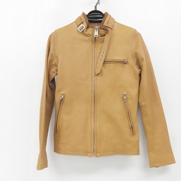 実際に弊社で買取させて頂いたJOURNAL STANDARD/ジャーナルスタンダード シープレザー ジップアップジャケット/M