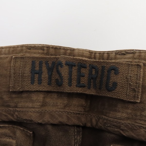 実際に弊社で買取させて頂いたHysterics/ヒステリックス カーゴパンツ 2AP-4210/Fの画像 2枚目
