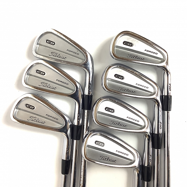 実際に弊社で買取させて頂いたTitleist/タイトリスト 710 CB FORGED ＃4～9,Pw アイアンセット 7本セット プロジェクトX 5.0の画像 1枚目