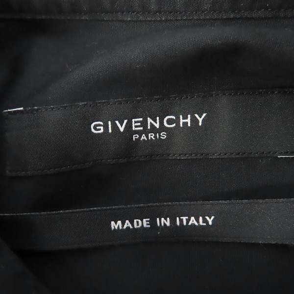 実際に弊社で買取させて頂いたGIVENCHY/ジバンシイ コットン 長袖シャツ 38の画像 2枚目
