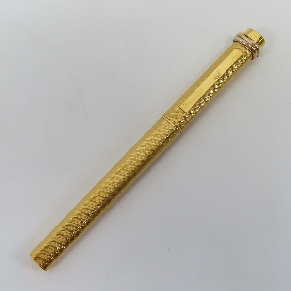 実際に弊社で買取させて頂いたCartier/カルティエ トリニティ キャップ式 ボールペンの画像 1枚目