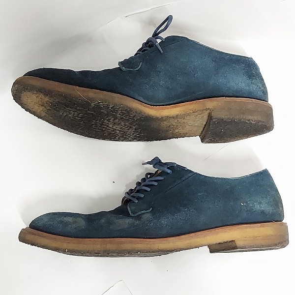 実際に弊社で買取させて頂いたEDIFICE HIROSHI TSUBOUCHI/エディフィス ヒロシツボウチスエード レザードレスシューズ /7の画像 3枚目