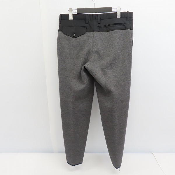 実際に弊社で買取させて頂いたKOLOR/カラー ヘビーウールポンチパンツ 17WCM-P10201/3の画像 1枚目