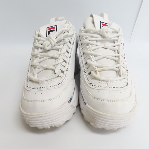 実際に弊社で買取させて頂いたFILA/フィラ DISRUPTOR 2 NEW TAPEY TAPE/ディスラプター 2 ニューテイピーテープ 1GM00848-100 /26.5