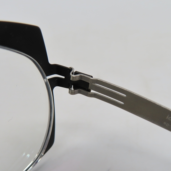 実際に弊社で買取させて頂いたic! berlin/アイシーベルリン jereMy collection soeur レンズ度入り 眼鏡 メガネフレーム/アイウェアの画像 4枚目