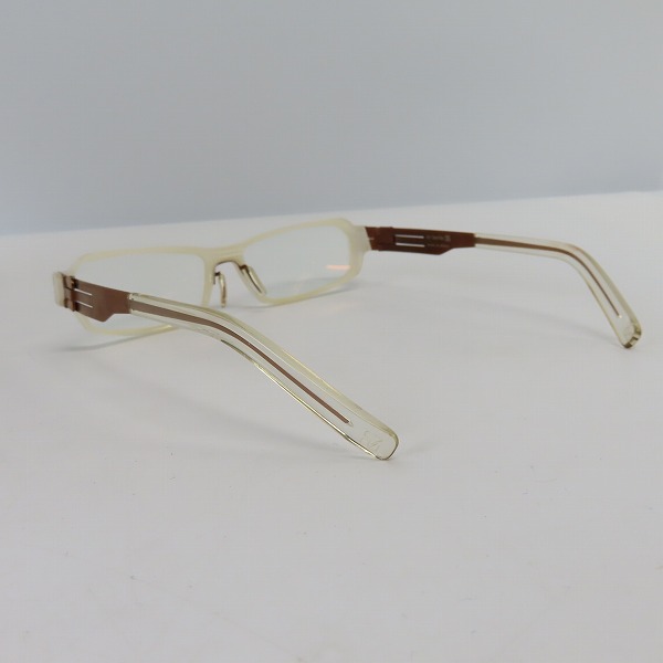 実際に弊社で買取させて頂いたic! berlin/アイシーベルリン josefine レンズ度入り 眼鏡 メガネフレーム/アイウェアの画像 2枚目