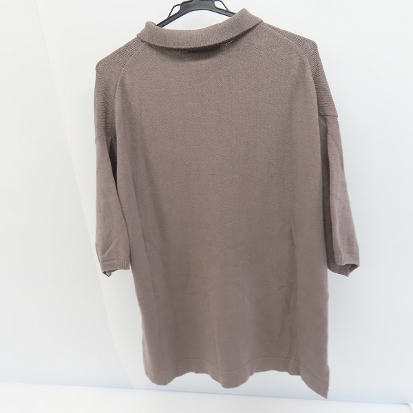 実際に弊社で買取させて頂いたMilok/ミロック コットンニット ポロシャツ 20SSKN02/Fの画像 1枚目